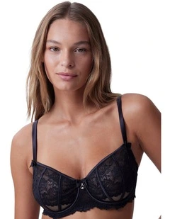 Bethany Underwire Bra in Black
