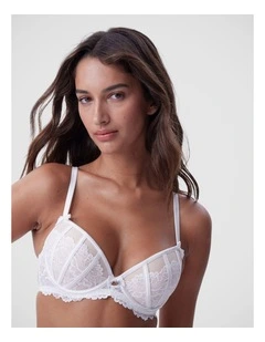 Bethany Push Up Bra in Ivory
