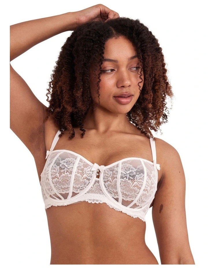 Bethany Underwire Bra in Ivory image 4