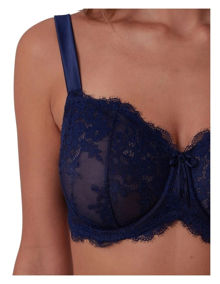 Sienna Full Cup Bra in Navy image 5