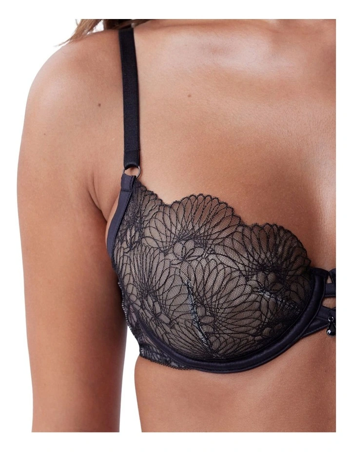 Bras N Things Vamp Guilty Pleasure Bra in Black image 4