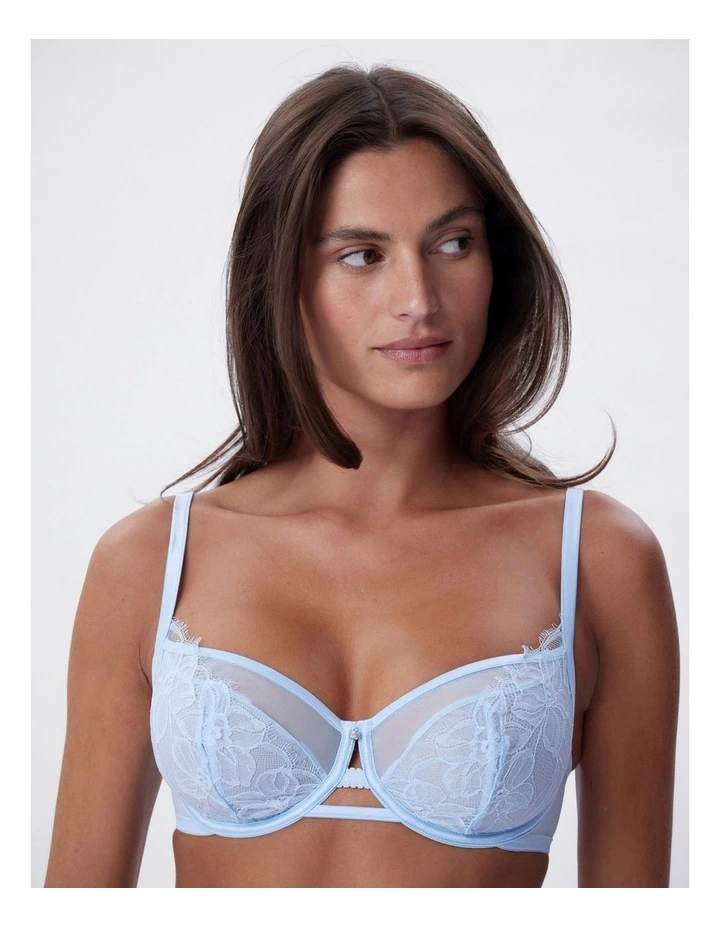 Bras N Things Seraphine Cherry Wire/Iconic Bra in Blue image 1