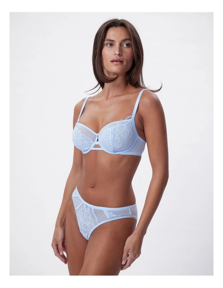 Bras N Things Seraphine Cherry Wire/Iconic Bra in Blue image 3