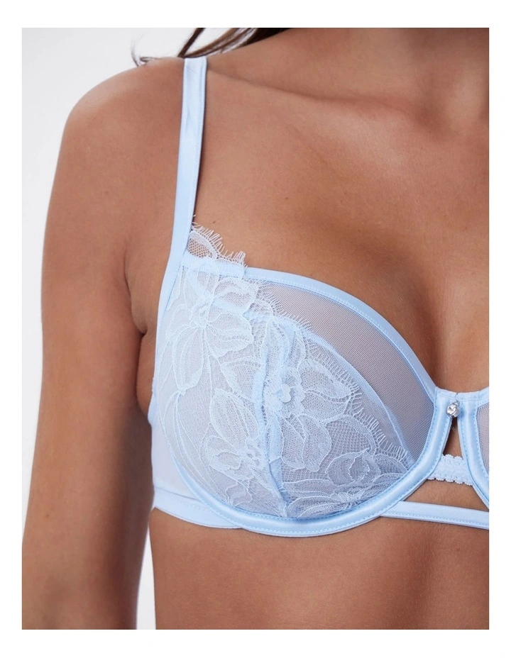 Bras N Things Seraphine Cherry Wire/Iconic Bra in Blue image 6