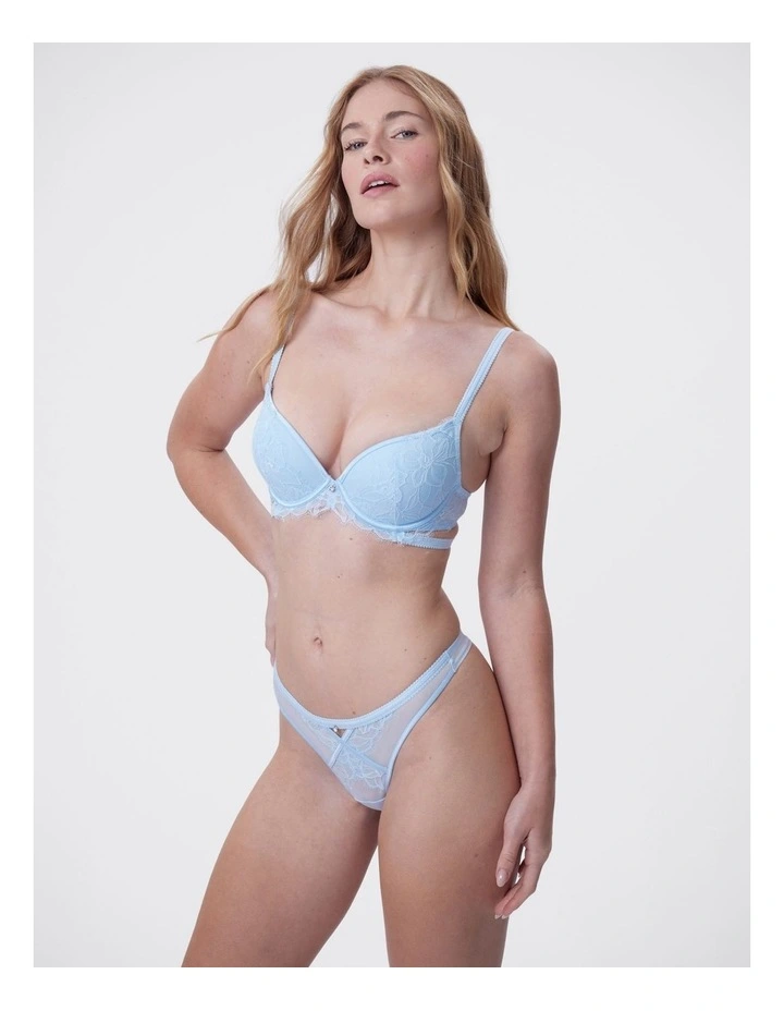 Bras N Things Seraphine Push Up Bra in Blue image 3