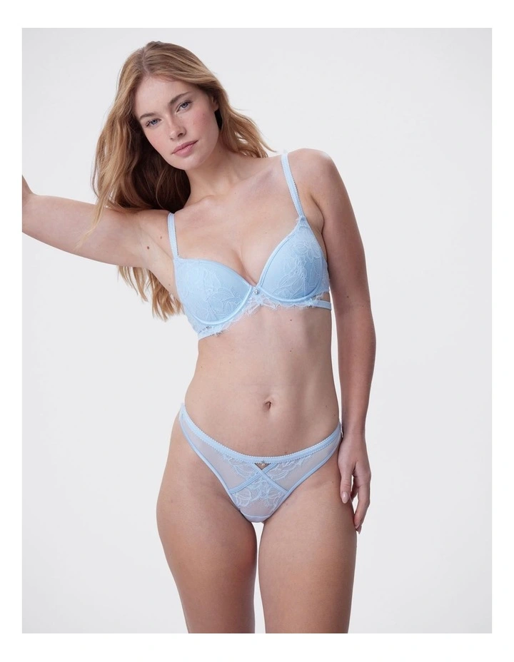 Bras N Things Seraphine Push Up Bra in Blue image 5