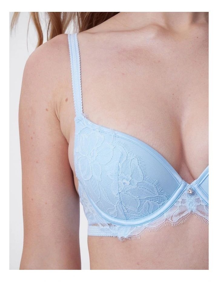 Bras N Things Seraphine Push Up Bra in Blue image 6