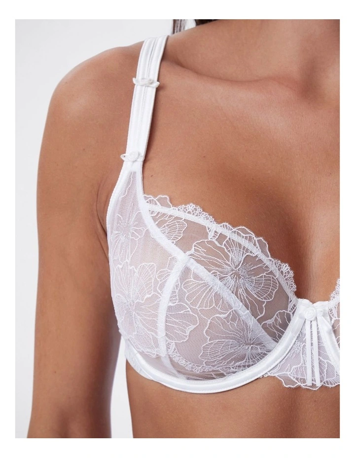 Bras N Things Enchanted Eternal Hour Full Cup Bra in Ivory image 6