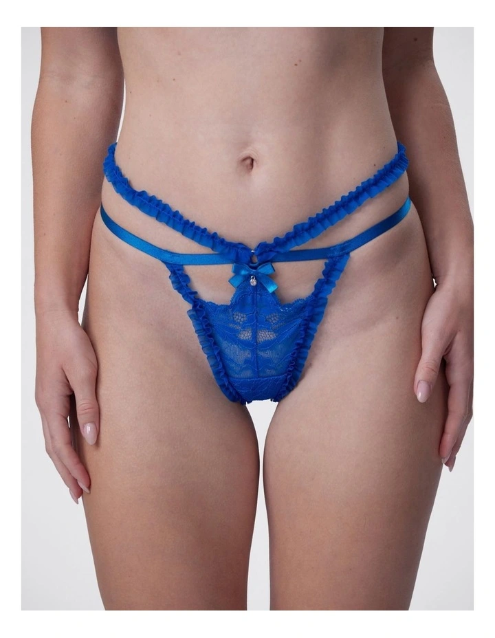 bras n things forever yours unlined plunge moira string set image 6