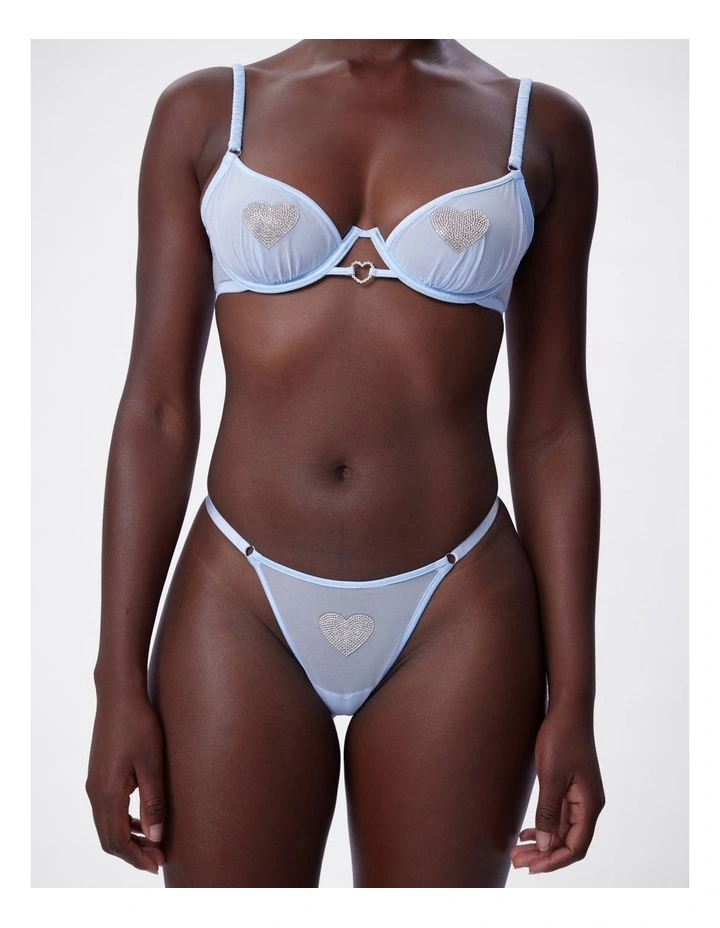 bras n things breaking hearts unlined plunge moira string set image 5