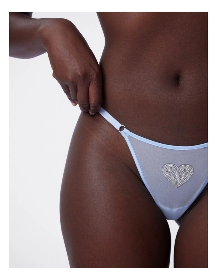bras n things breaking hearts unlined plunge moira string set image 7