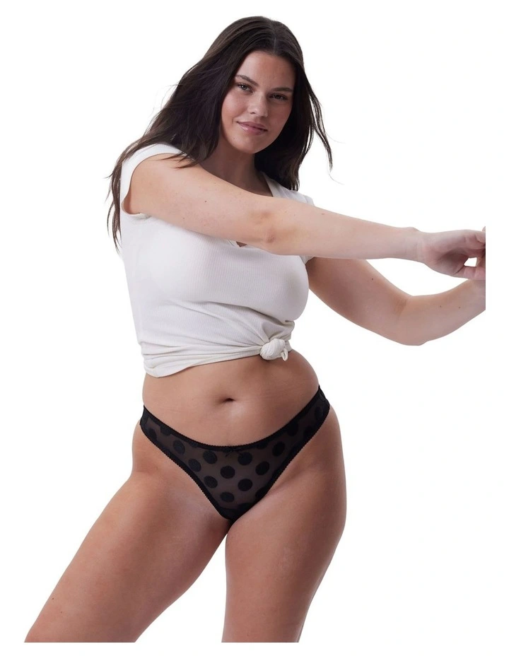 Noa G String in Black image 5