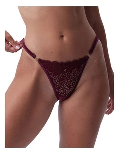 Edelweis G-String in Purple