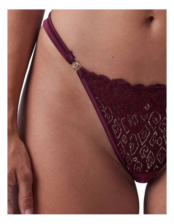 Edelweis G-String in Purple image 6