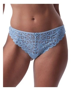 Dulcie G String in Light Blue