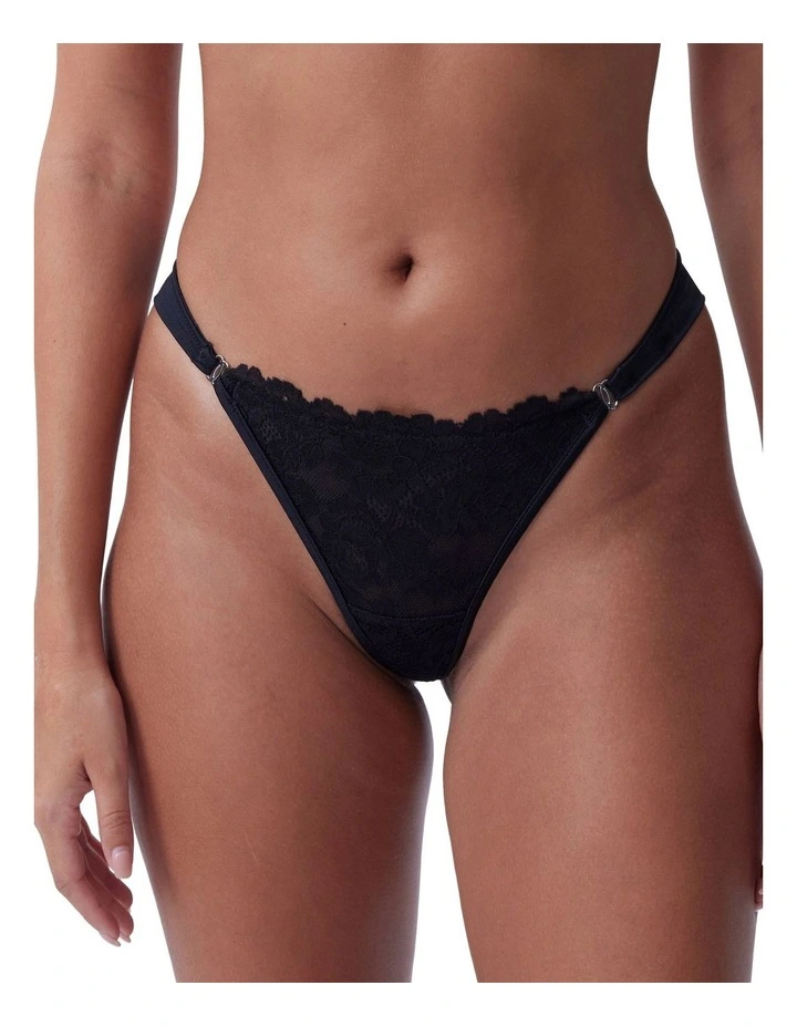 Bras N Things Bethany Essentials G String in Black image 1