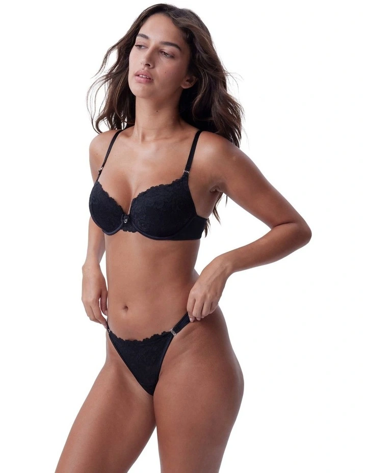 Bras N Things Bethany Essentials G String in Black image 2