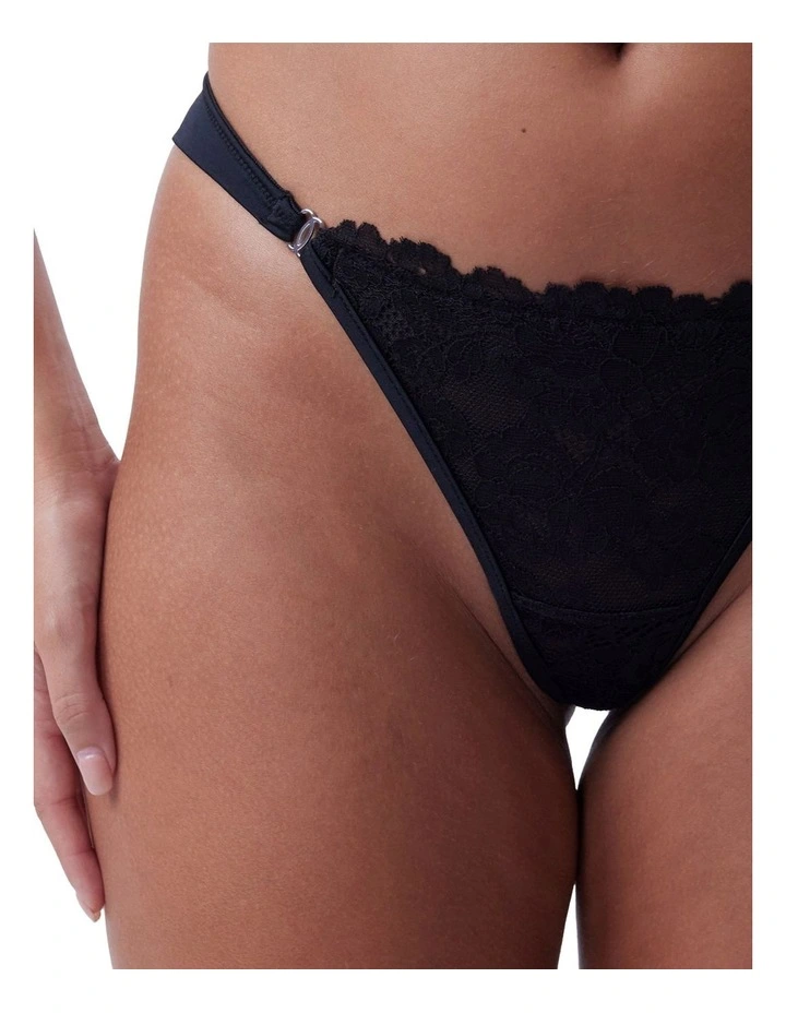 Bras N Things Bethany Essentials G String in Black image 4