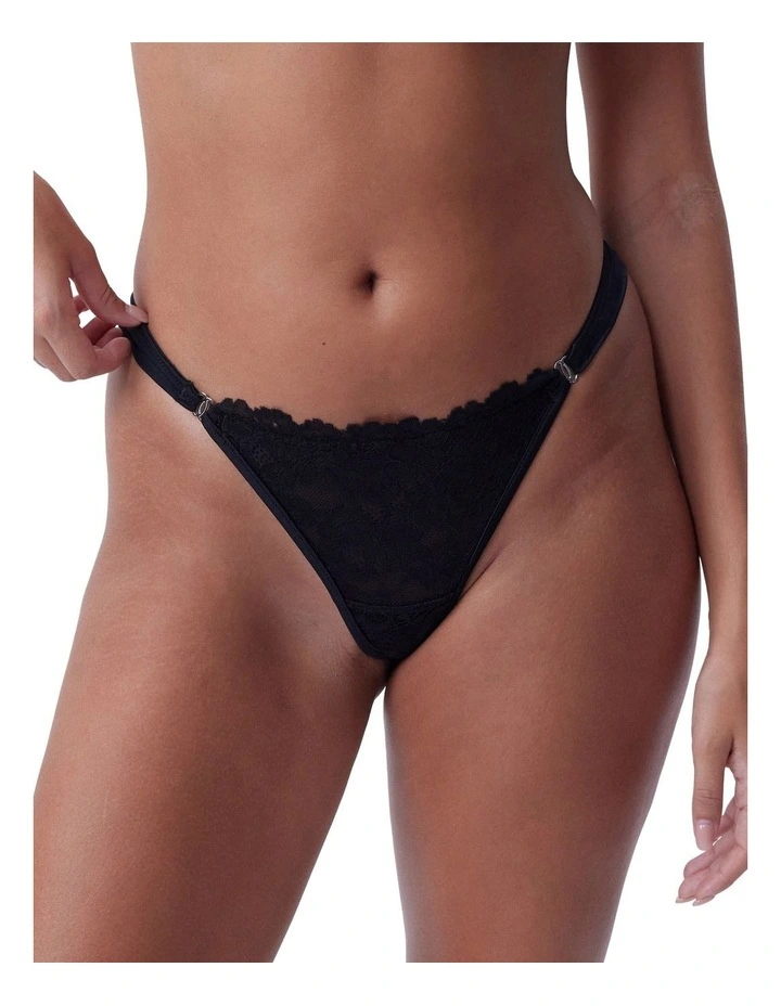 Bras N Things Bethany Essentials G String in Black image 6