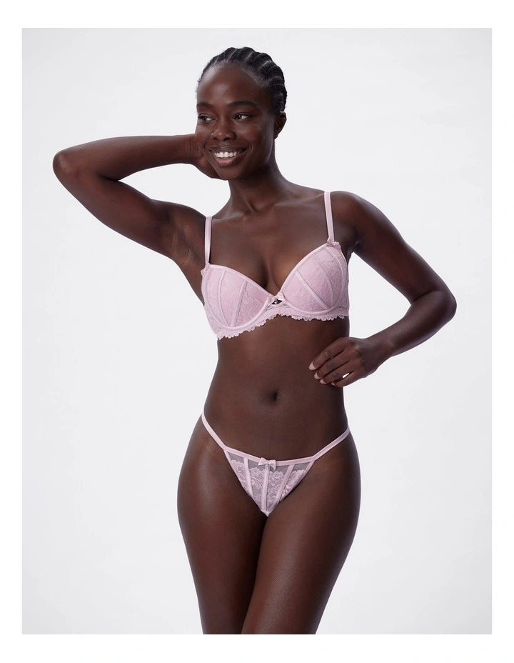 Bras n Things Bethany string in light pink image 4
