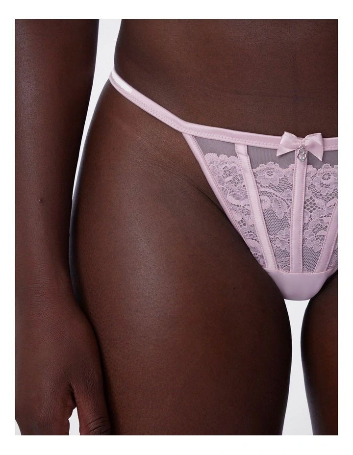 Bras n Things Bethany string in light pink image 5