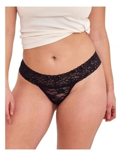 Eva G-String in Black