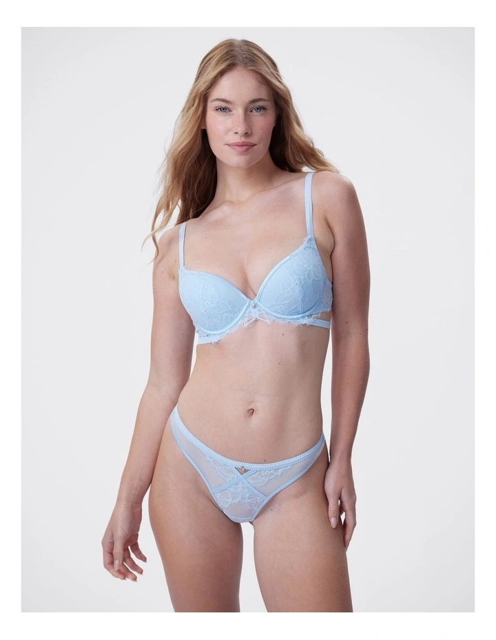 Bras N Things Seraphine High Leg G String in Blue image 4
