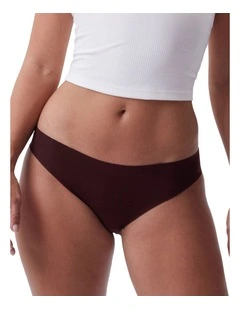 Smooth Comfort Cotton Bikini in Dark Brown