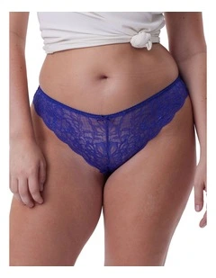 Romance Brazilian Knicker in Dark Blue