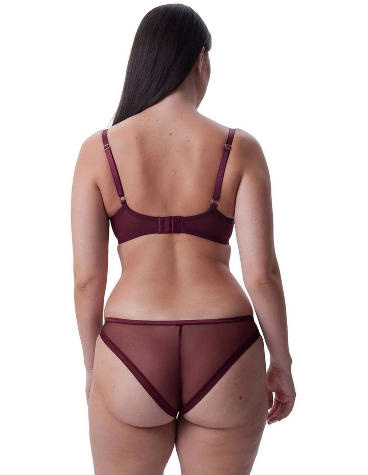Edelweis Brazilian Knicker in Red image 3