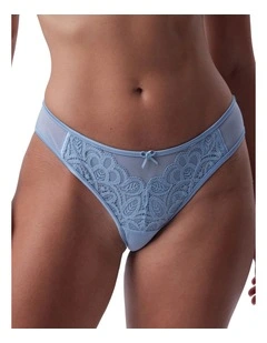 Dulcie Brazilian Knicker in Light Blue