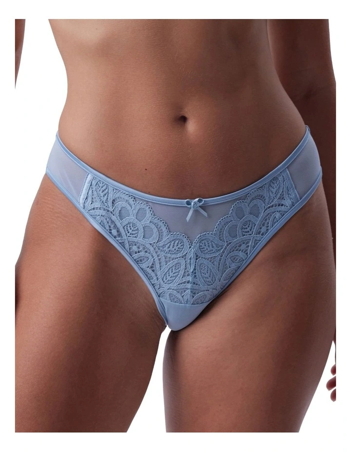 Dulcie Brazilian Knicker in Light Blue image 1