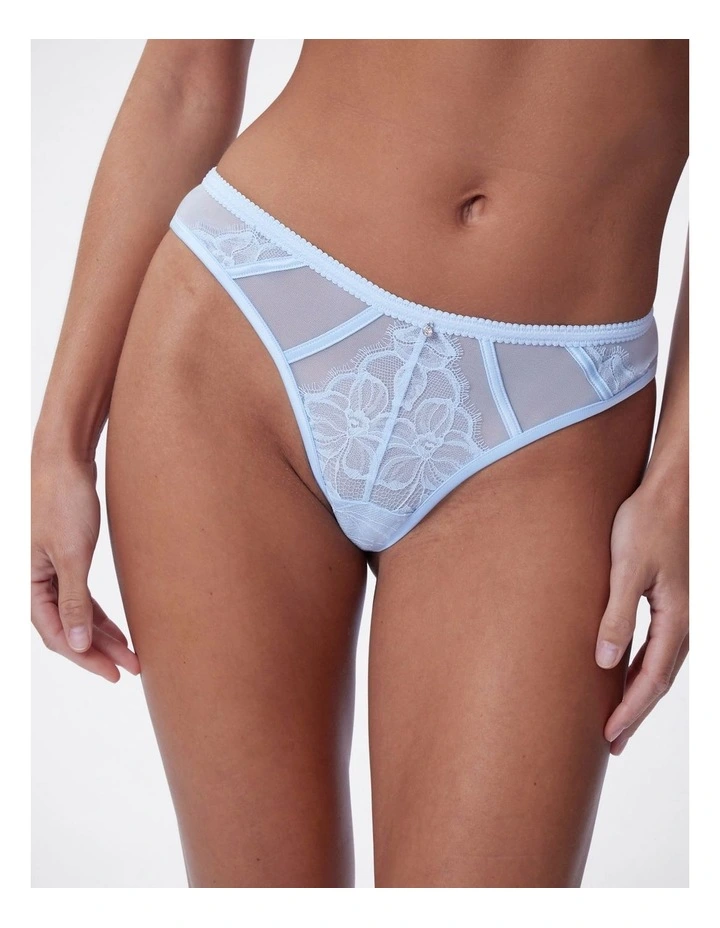 Bras N Things Seraphine Brazilian Knicker in Blue image 1