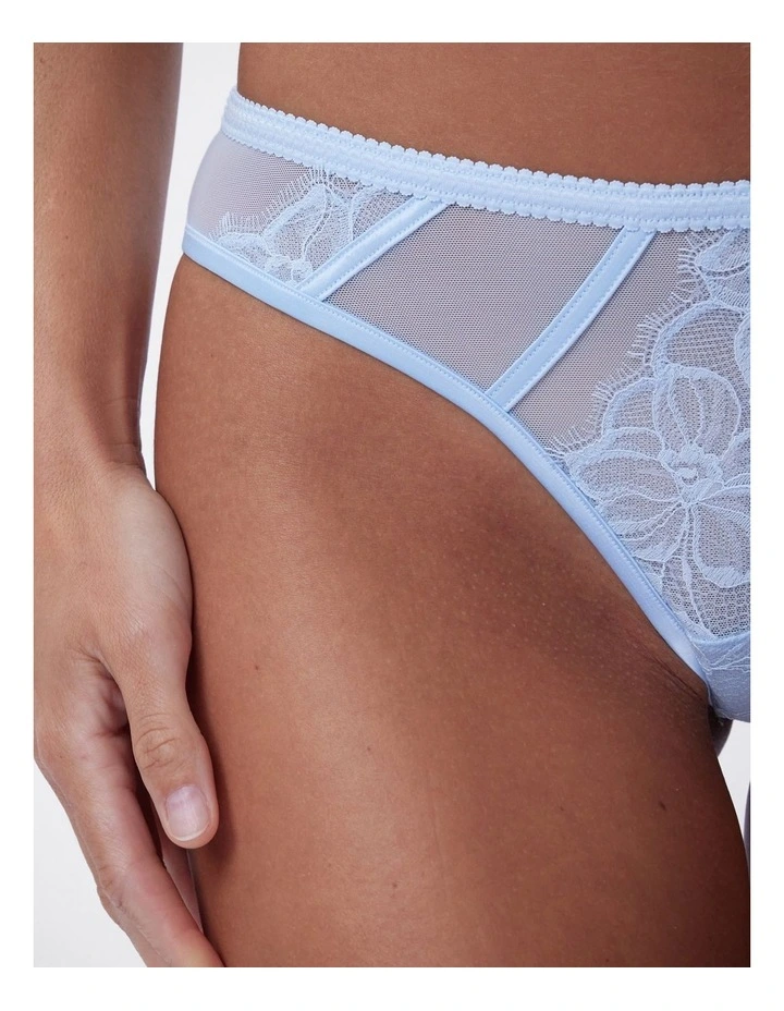 Bras N Things Seraphine Brazilian Knicker in Blue image 6
