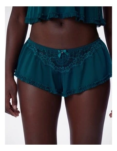 Bras n Things Too Cute French Knicker in teal