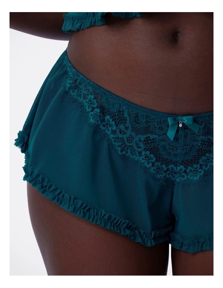 Bras n Things Too Cute French Knicker in teal image 6