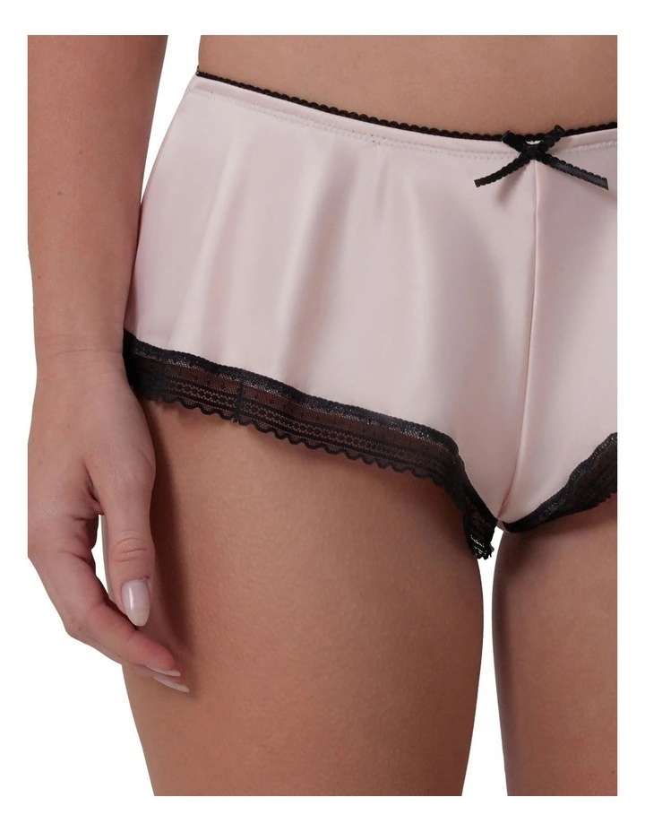 Jadey High Leg French Knicker in Oatmeal image 4