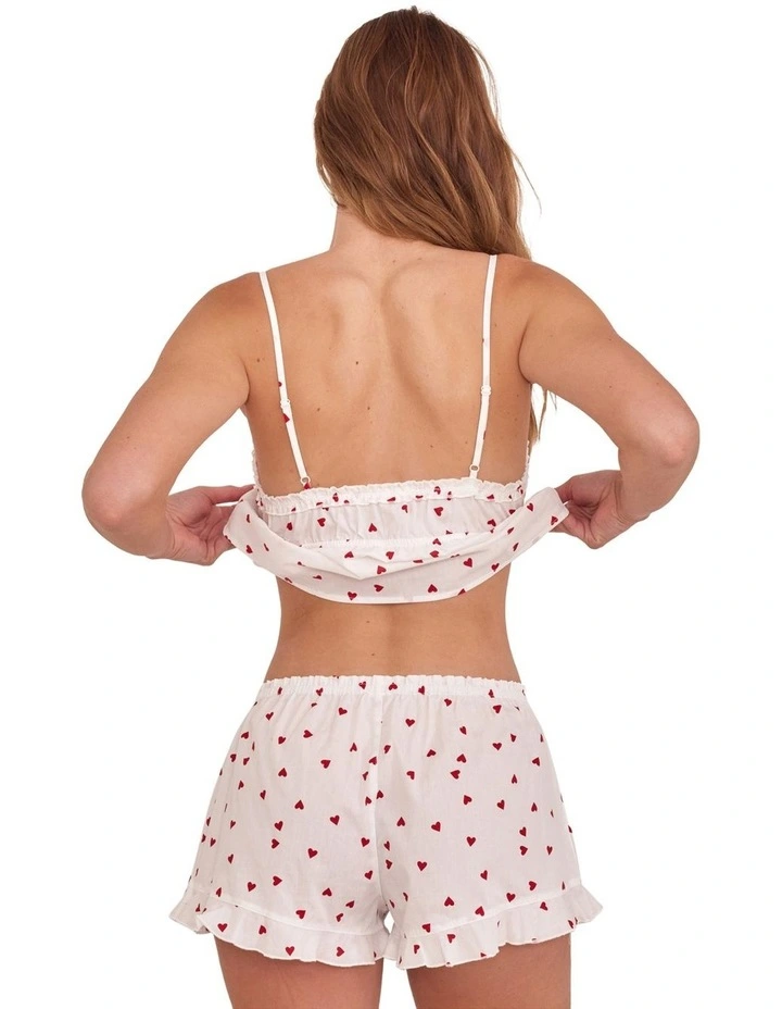 Dorothy Hearts Short in White image 3