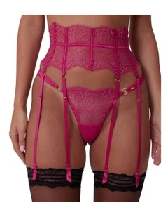 Be Mine Suspender in Pink