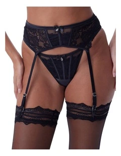 Bethany Suspender in Black