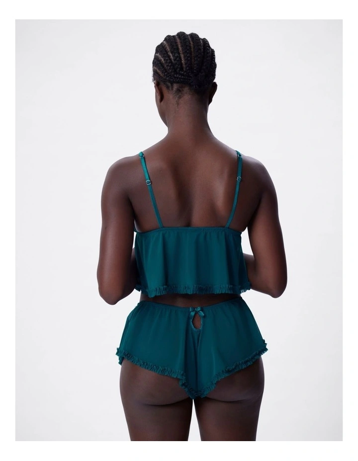 Bras n Things Too Cute cami in teal image 2