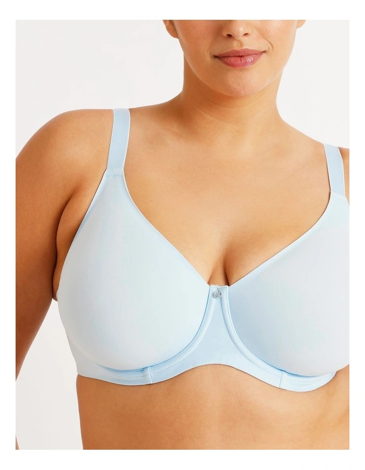 Empower D  Micro Underwire Bonded Bra in Plum image 2