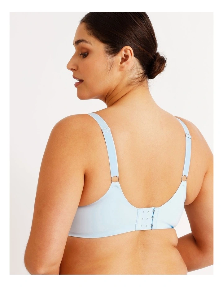 Empower D  Micro Underwire Bonded Bra in Plum image 4