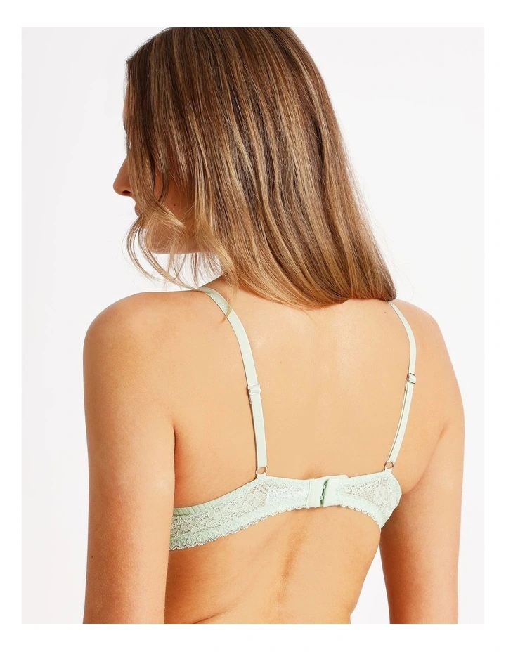 Sienna Underwire Bra in Green image 5