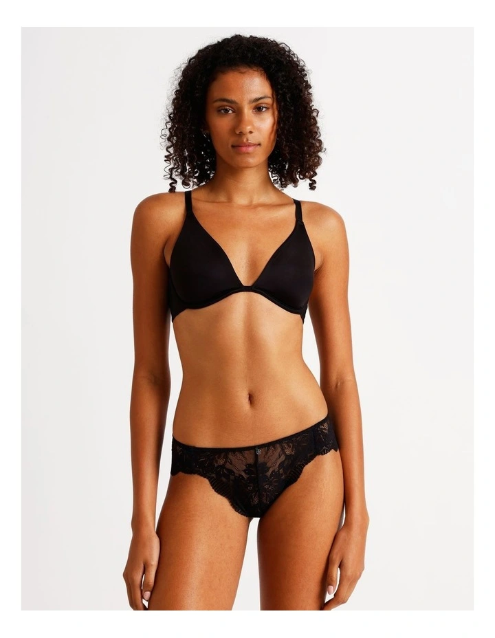 Pure Comfort Mono Underwire Bra in Black image 1