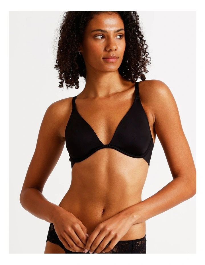 Pure Comfort Mono Underwire Bra in Black image 4