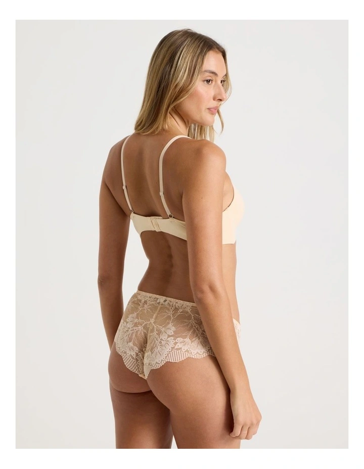 Pure Comfort Wirefree Push Up Bra in Beige image 4