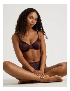 Pure Basics Bra in Dark Purple
