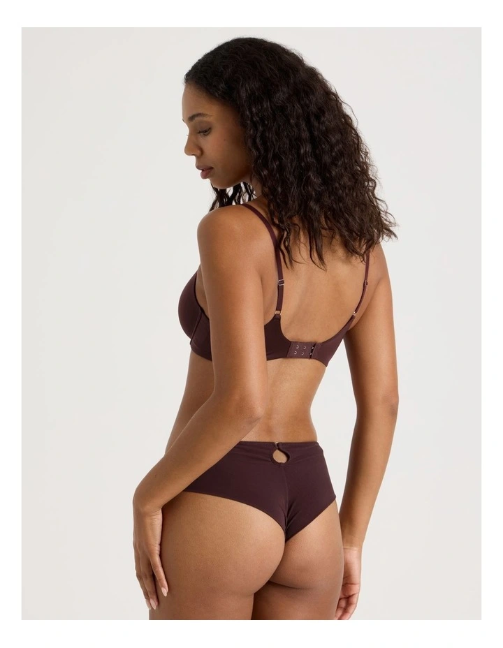 Pure Basics Bra in Dark Purple image 6