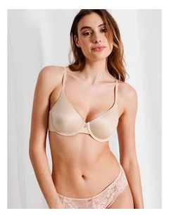 Pure Comfort Contour T-shirt Bra in Beige